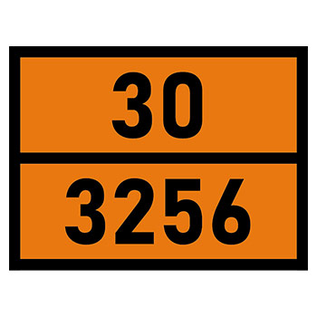 Табличка «Опасный груз 30-3256», Мазут